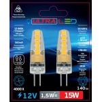 Светодиодная лампа Ultra LED G4 1.5W 4000K 2 шт
